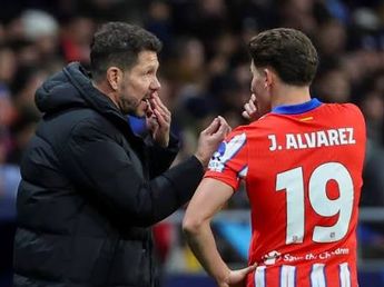 ¿Julián Álvarez vs. "Cholo" Simeone?: el malestar de la familia del jugador por la charla que tuvieron