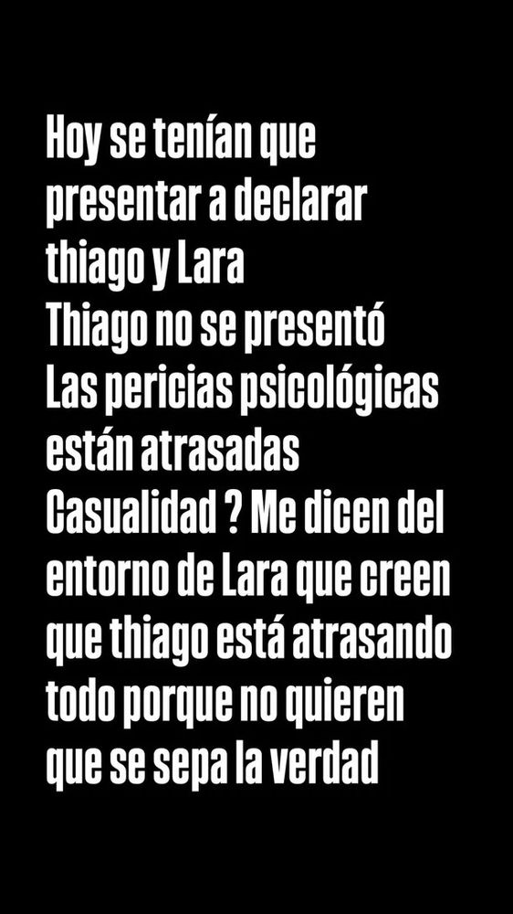La causa contra Thiago Medina