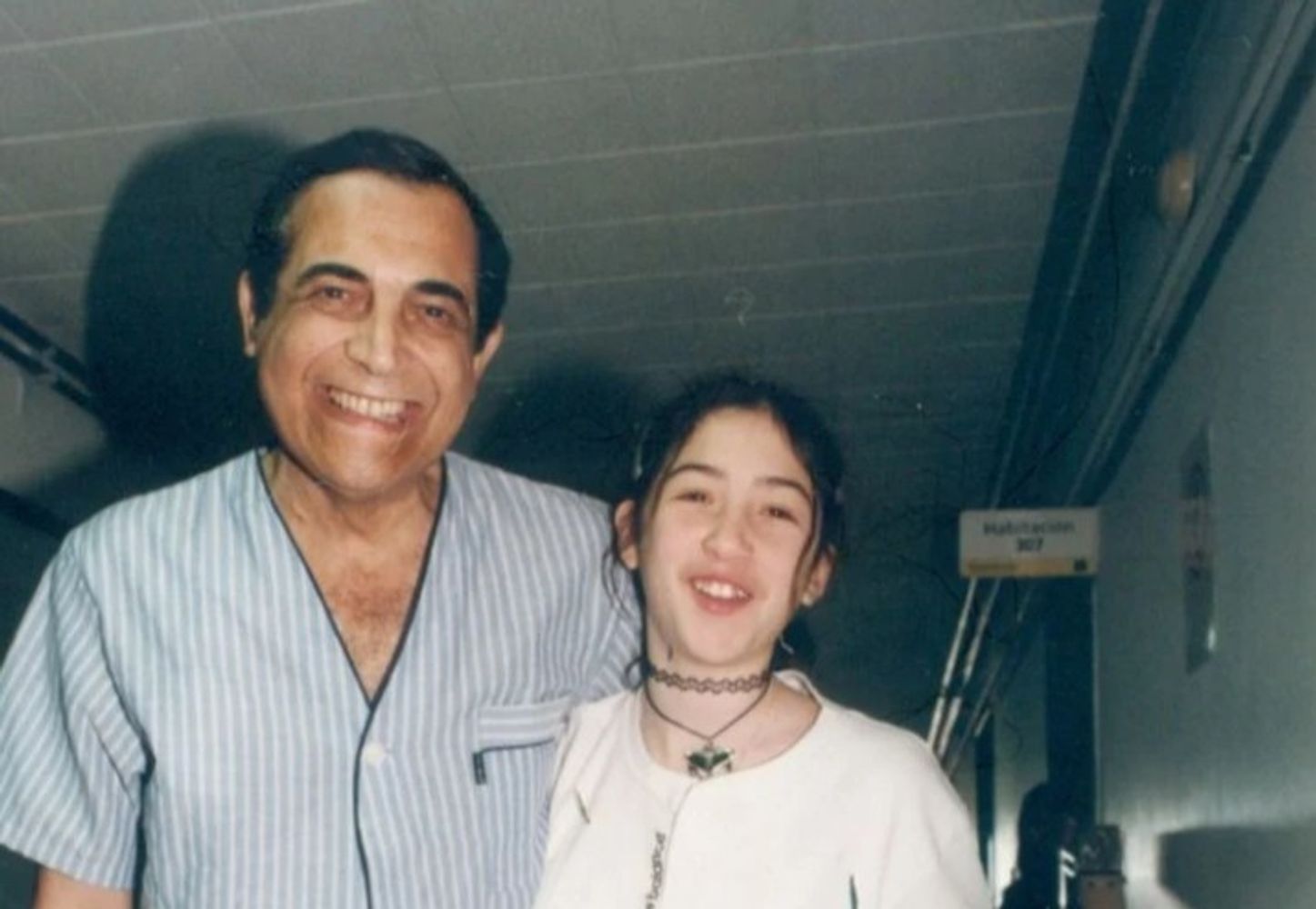 Sofía Gala y su papá Mario Castiglione
