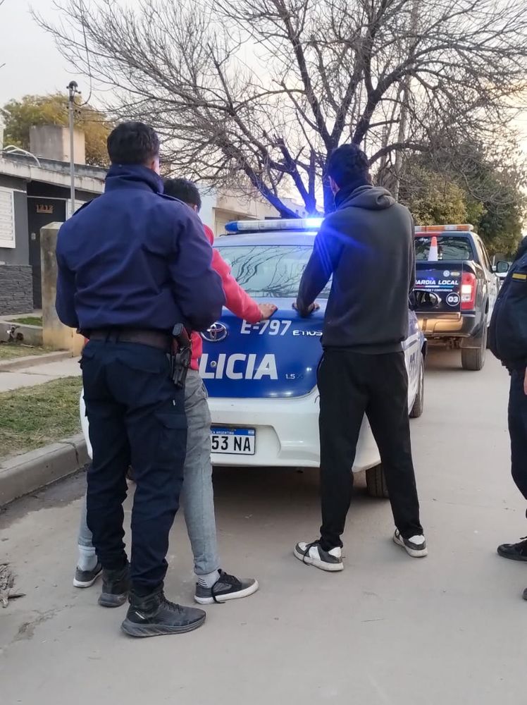 El sistema Ojos en Alerta en Arroyito logró que la Policía detenga a dos sospechosos de robo