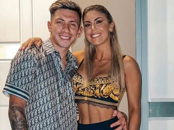 La esposa de Lisandro Martínez se realizó un retoque estético en el rostro y mostró el resultado