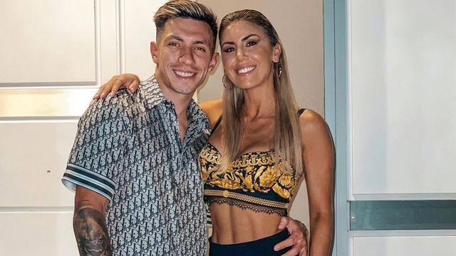 La esposa de Lisandro Martínez se realizó un retoque estético en el rostro y mostró el resultado.
