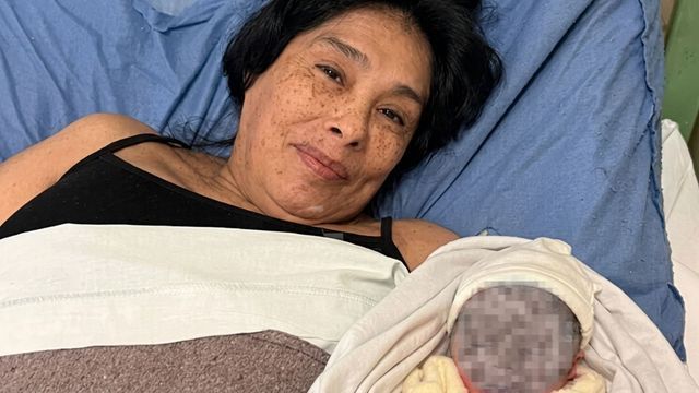 Fue mamá por primera vez a los 62 años y podría ser récord en Argentina: “Es mi primer hijo”.