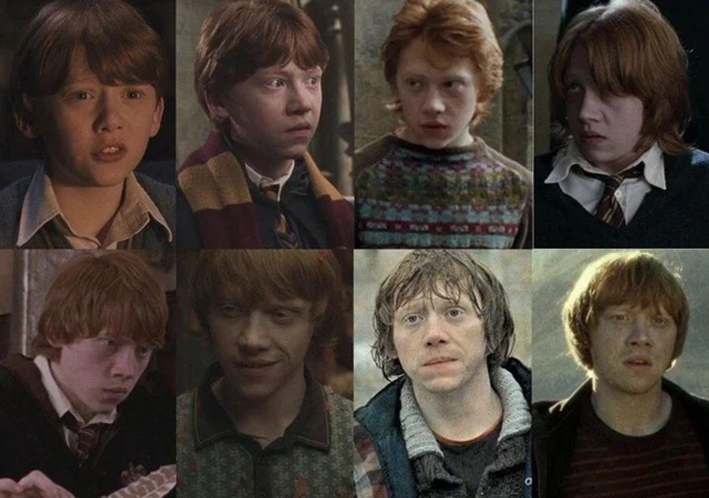 Ron Weasley en Harry Potter.