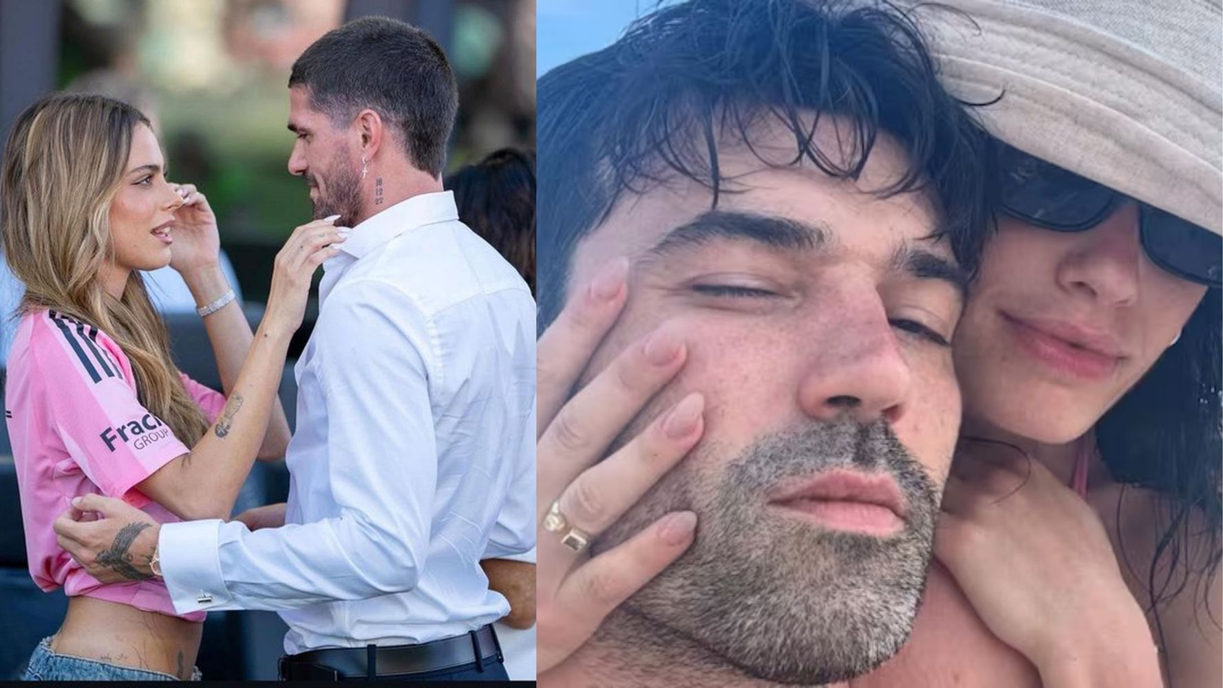 Las parejas se comprometieron meses atrás.