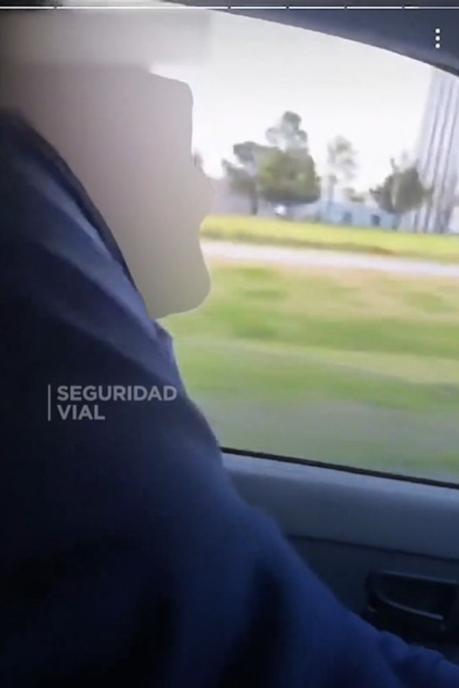 El hombre protagonizó un repudiable acto.