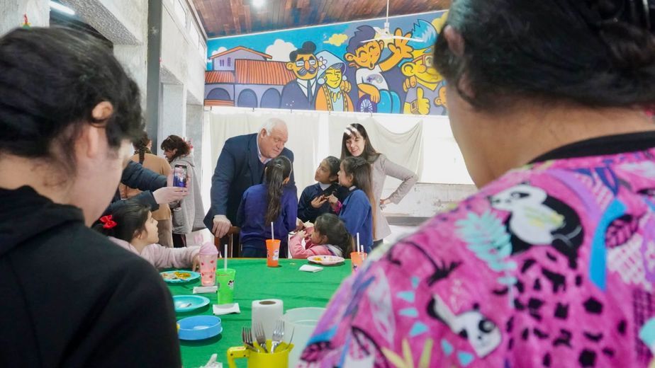 Masso recorrió el DCI Casa de Hermanos