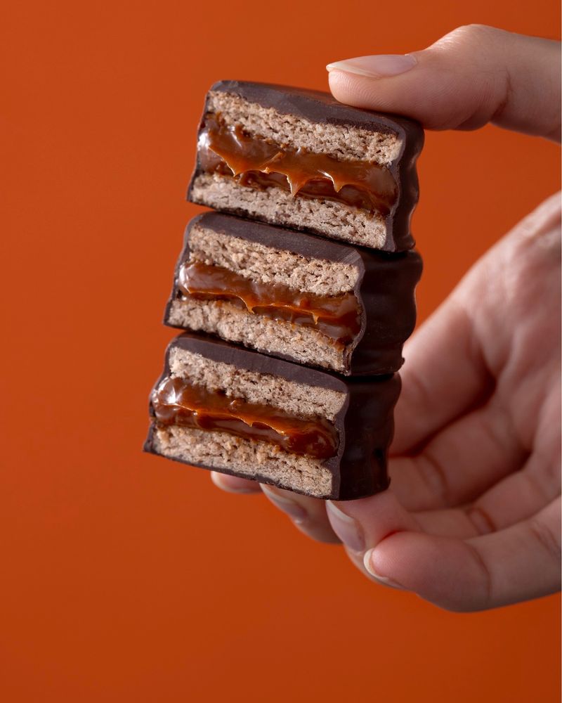 Los alfajores, un clásico que sigue funcionando en Havanna.