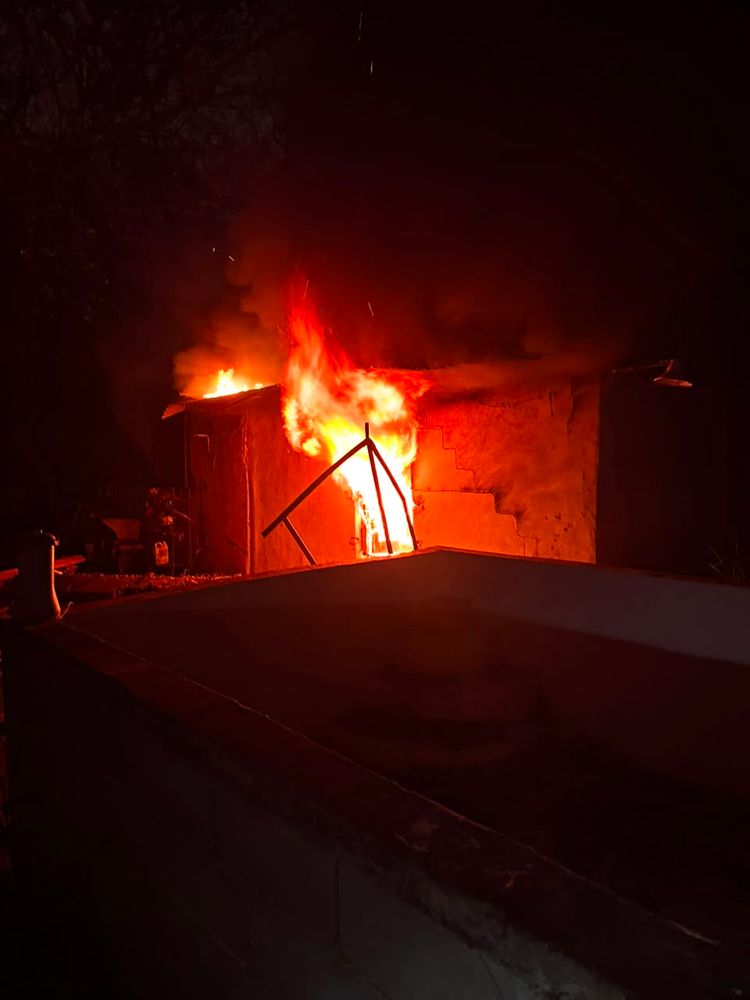 Incendio en barrio Maldonado.