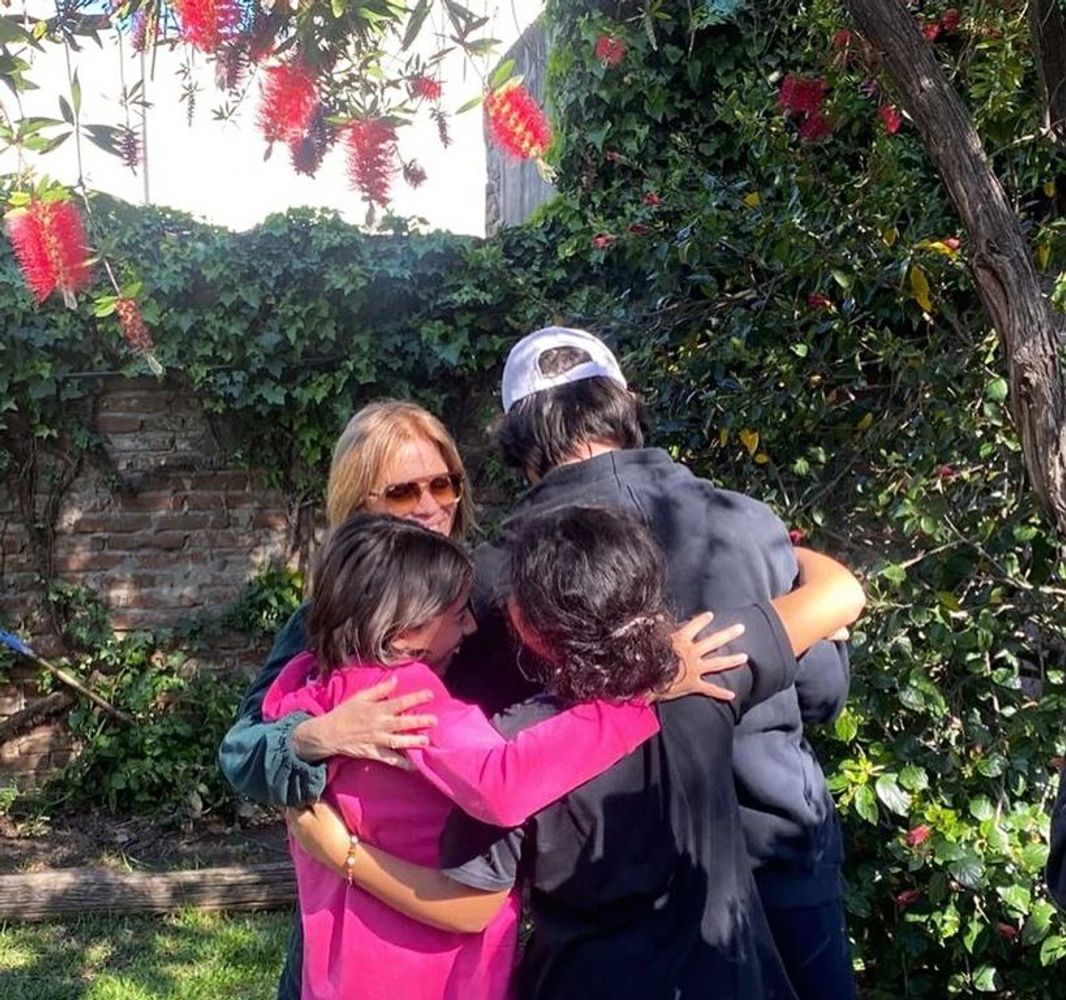 Los famosos que adoptaron: Marcela Morela y su familia