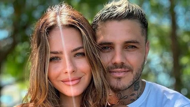 Eugenia Suárez y Mauro Icardi.