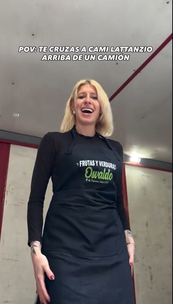 Cami Lattanzio abrió una verdulería