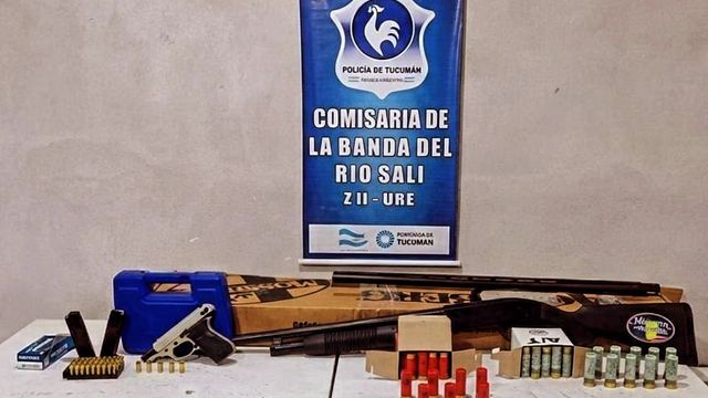 El procedimiento se realizó por orden judicial en el marco de una causa por robo con arma de fuego.