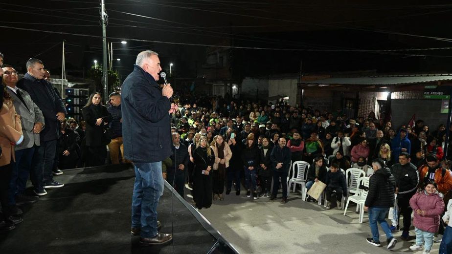 "Hoy da gusto ingresar al Parroquial Alderetes", dijo Jaldo