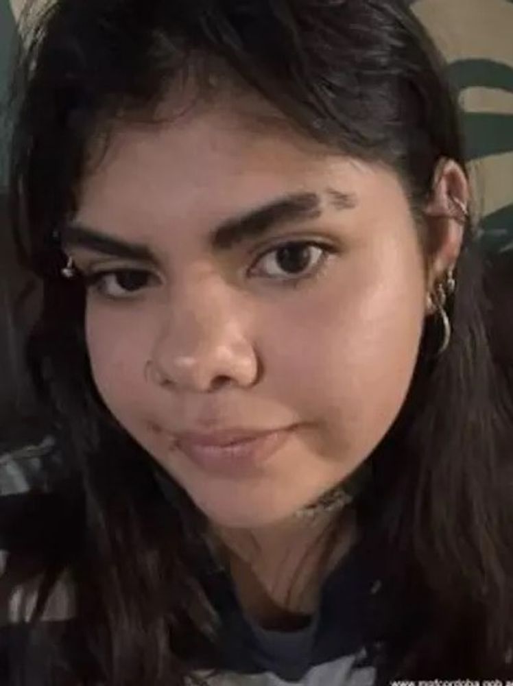 Bianca Montenegro, adolescente de 15 años desaparecida en Córdoba.