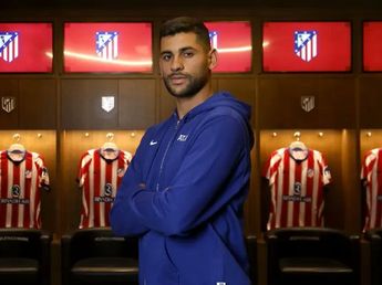 Presentaron al "Cuti" Romero en el Atlético de Madrid, con imágenes que son furor