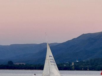 Sábado frío y con cielo parcialmente nublado en Carlos Paz