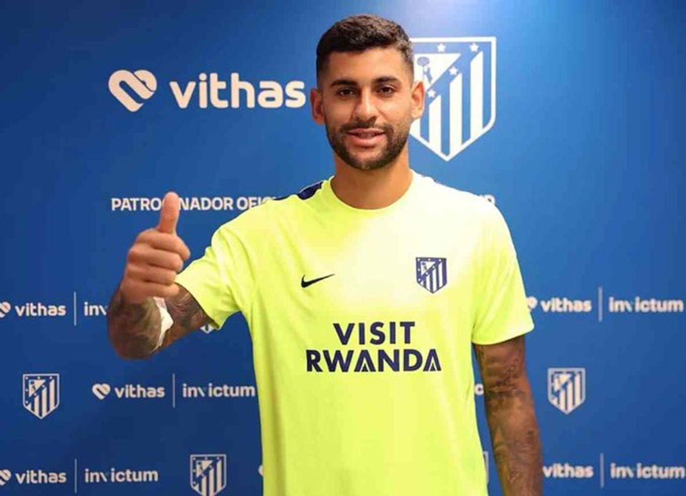 Cristian "Cuti" Romero, refuerzo del Atlético de Madrid.
