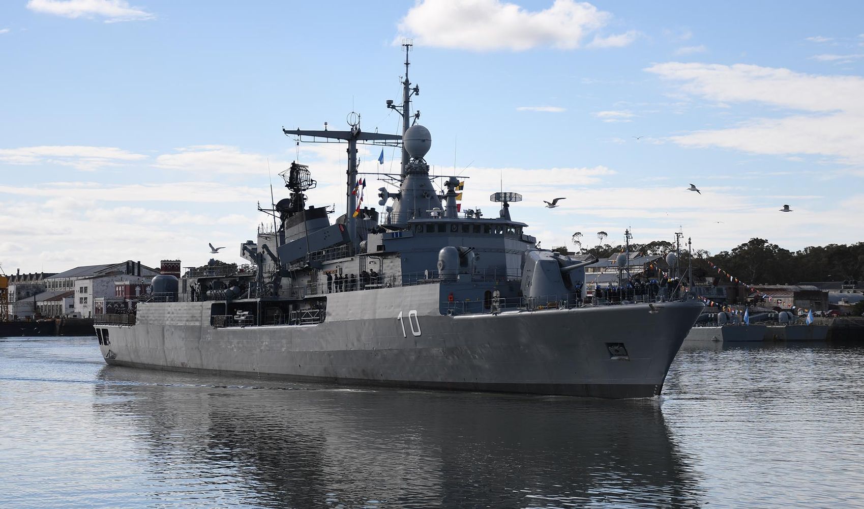 Zarpada del ARA Almirante Brown: el desafío argentino en UNITAS LXVII