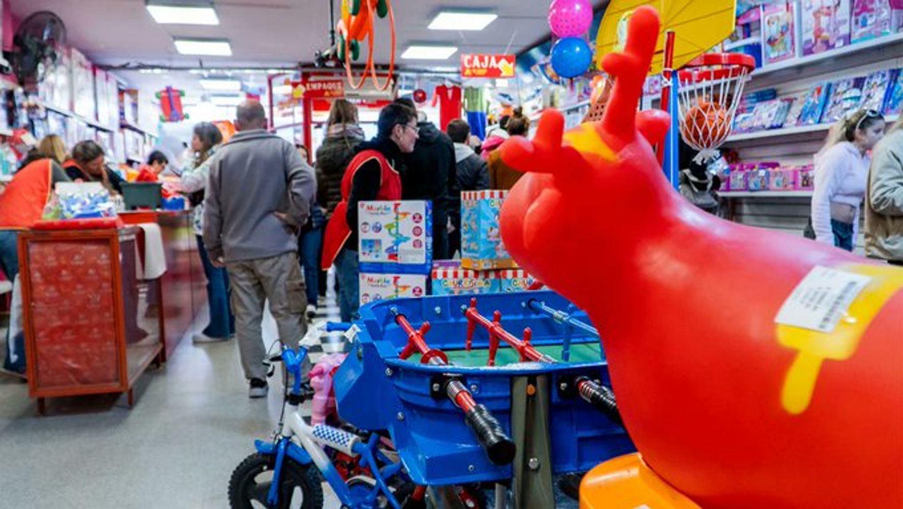 Las ventas por el Día del Niño.