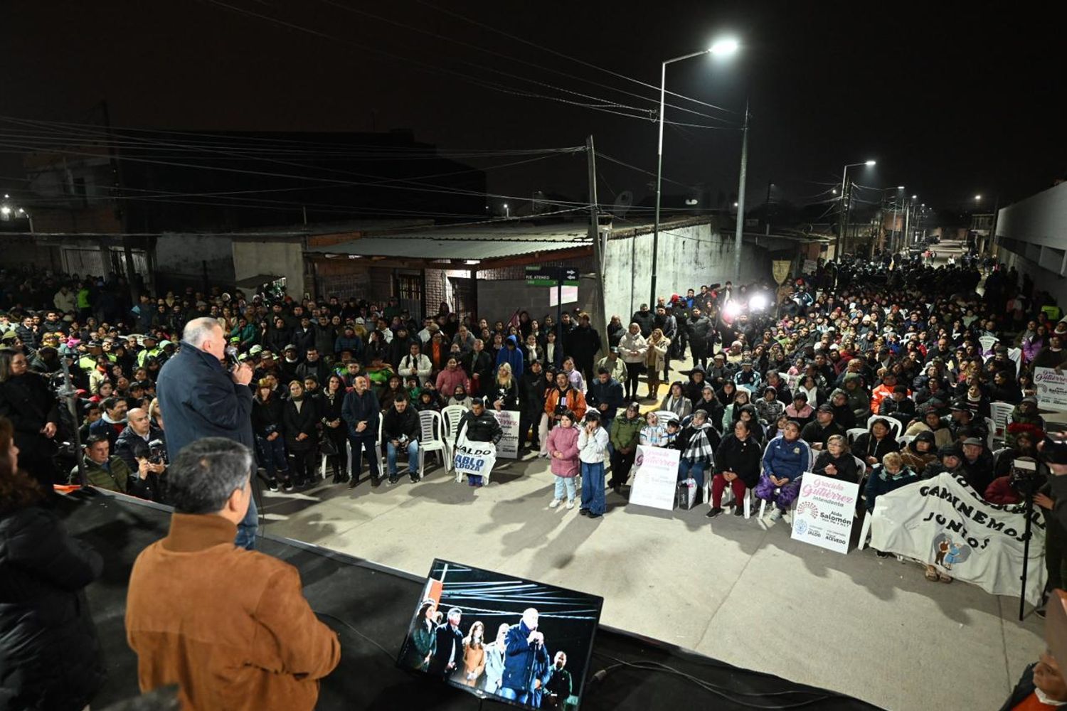 La intervención abarcó 40 cuadras con pavimento, veredas nuevas y 97 luminarias LED.