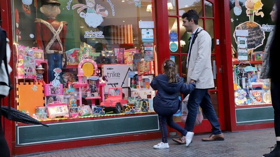 Hubo una caída en la venta para regalos del Día del Niño, comparando con el año pasado.