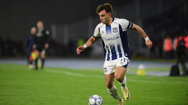 Valentín Depietri, uno de los que volvería a la formación titular en Talleres para la visita a Gimnasia de Mendoza.