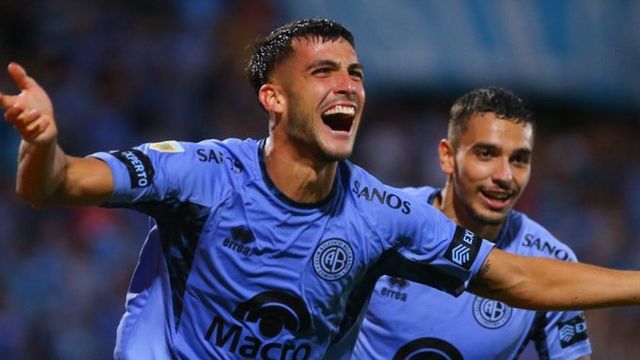 Nicolás Meriano salió a préstamo de Belgrano y le tocó enfrentarlo con Banfield.