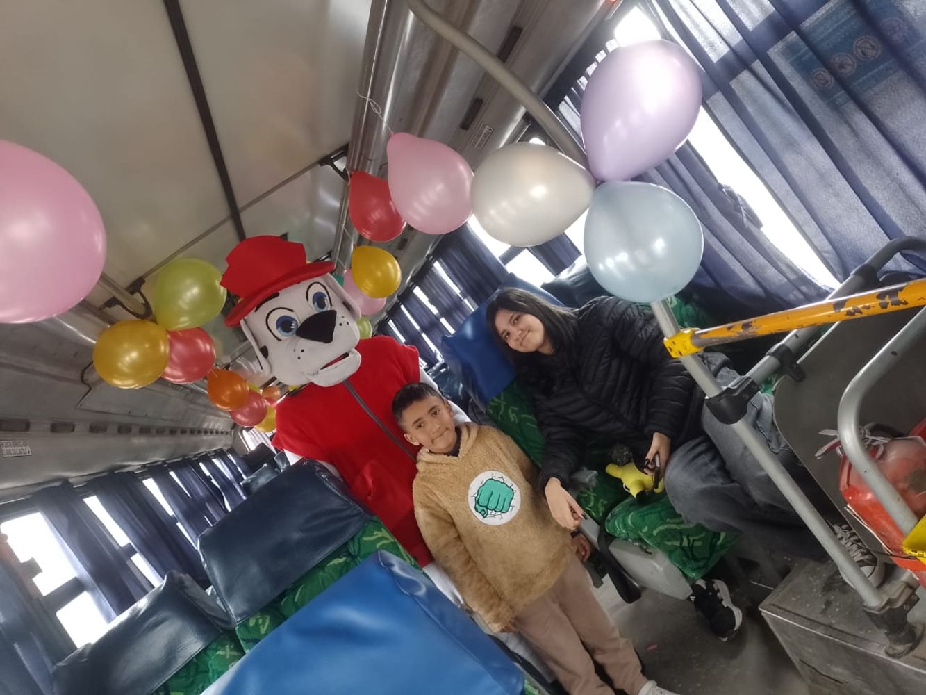 Pasajeros de la línea a Burruyacú disfrutaron de una jornada especial.