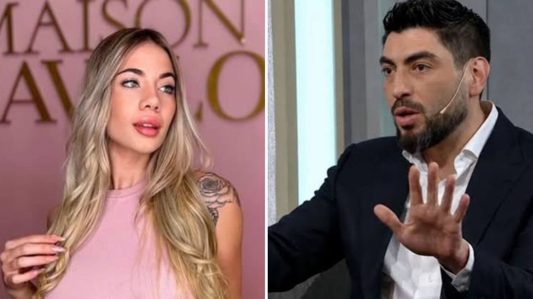 Candela Arizaga y Facundo Moyano.