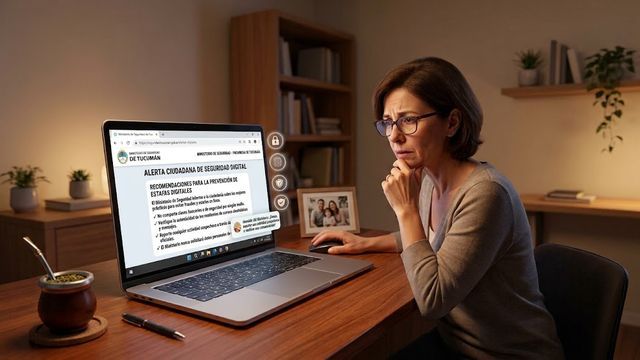 El Ministerio de Seguridad recordó que se puede denunciar al 911 o en la División Delitos Telemáticos.