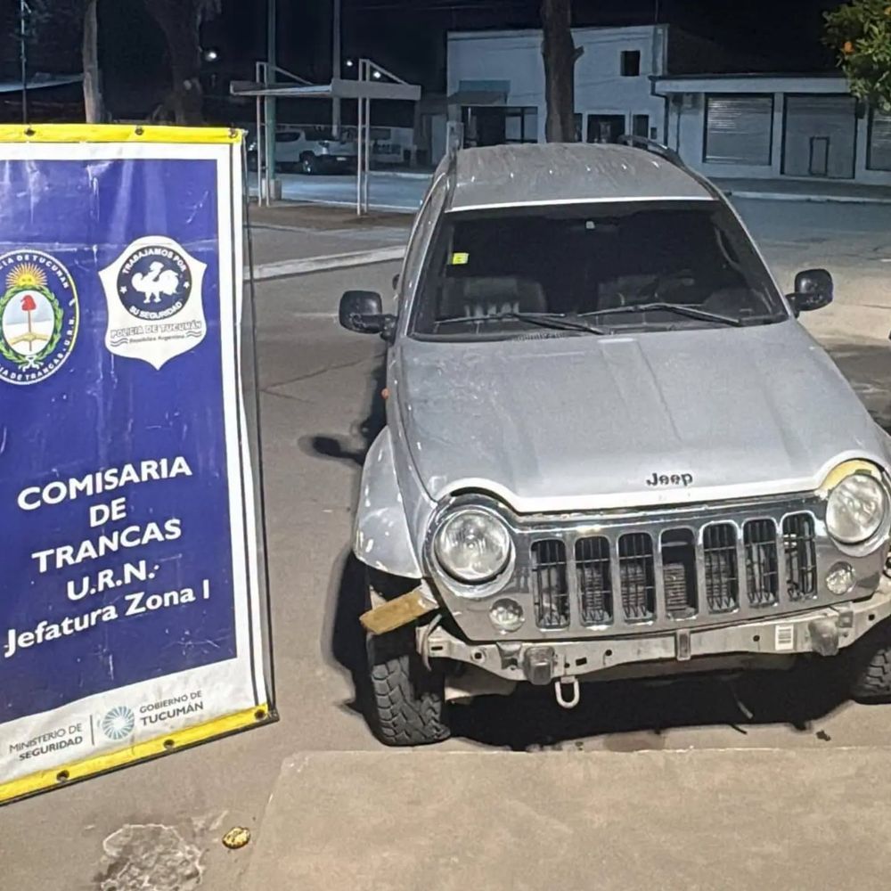El hombre fue interceptado en una camioneta, que quedó secuestrada a disposición de la Justicia.