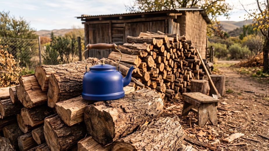 Quien tiene un tronco, conserva un tesoro: cómo hacer una cocina cohete en pocos pasos