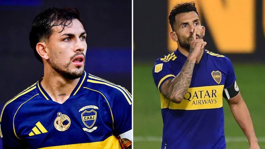 "Es Paredes": se conoció un video del jugador de Boca con Carlos Tevez que llamó la atención