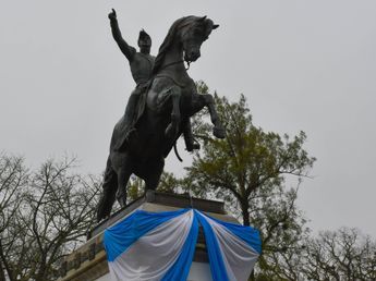 “La figura del general San Martín se engrandece por sus valores y principios”, afirmó Gastón Millón