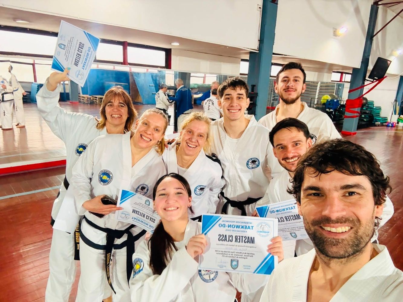 Master class y exámenes para Taekwon-Do 