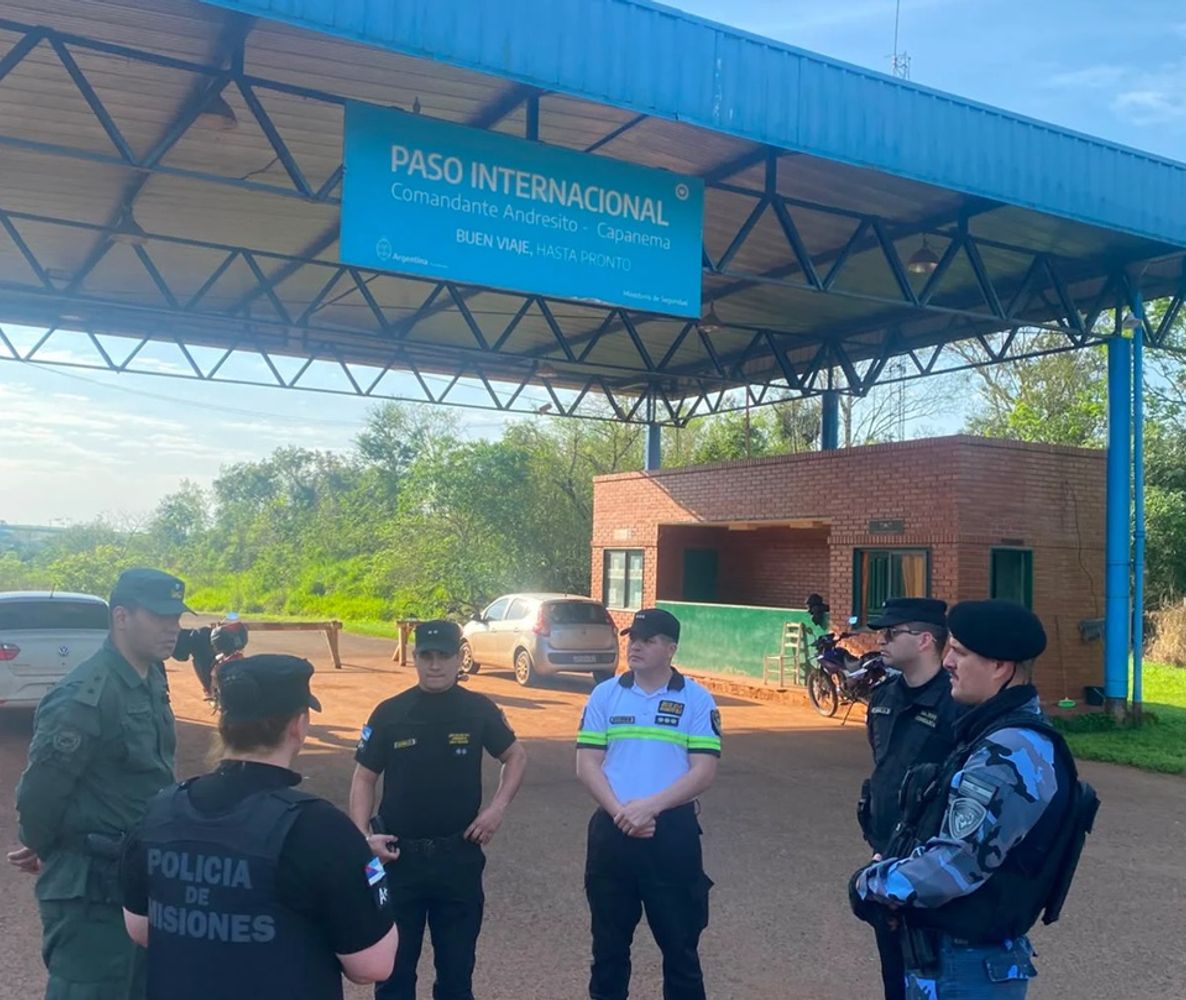 Más de 500 policías de Misiones participan de un operativo internacional en las fronteras.