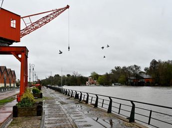 El Río Gualeguaychú baja, pero hay un dato que mantiene todas las miradas sobre el agua