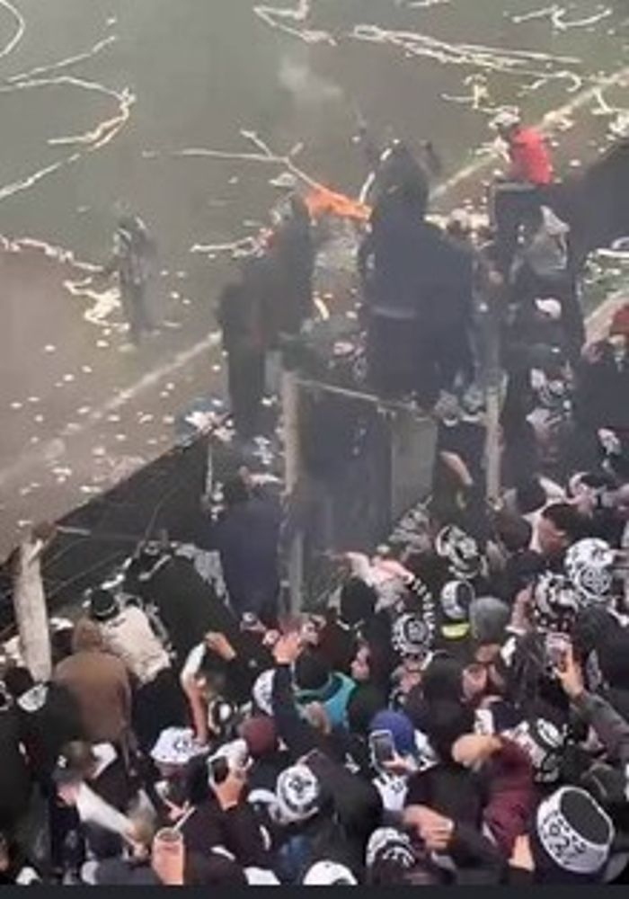 El jefe policial adelantó que la reanudación del partido podría jugarse sin público, a la espera de la decisión de la Liga.