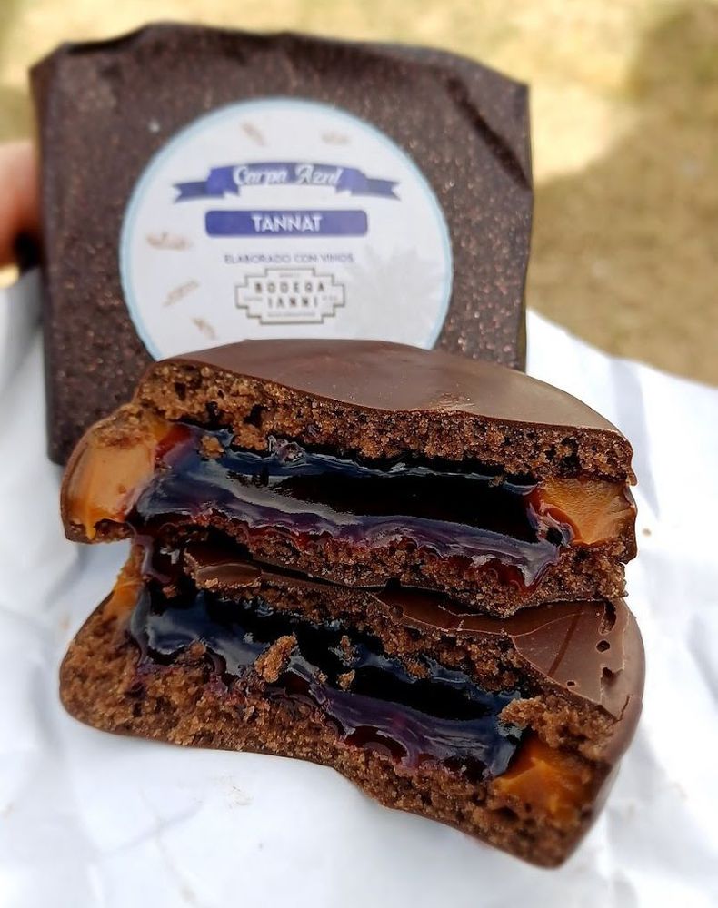 Alfajor Carpa Azul.