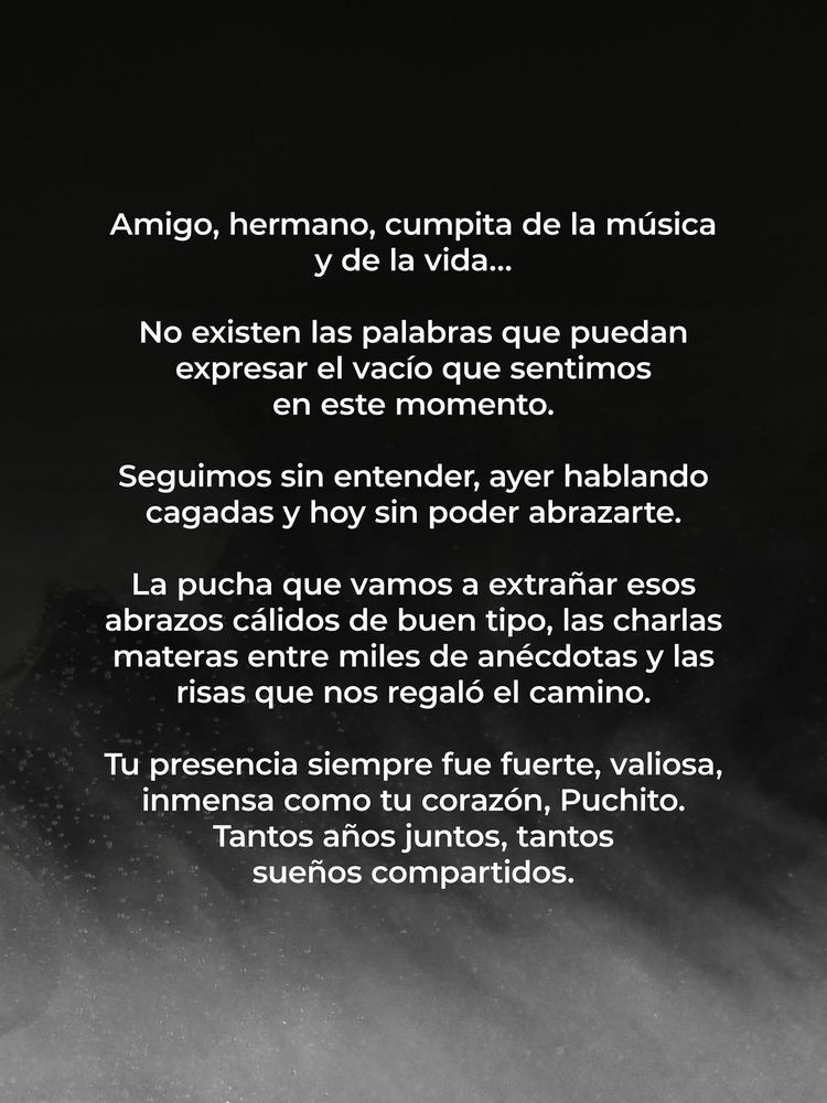 Los Tekis, murió uno de sus integrantes