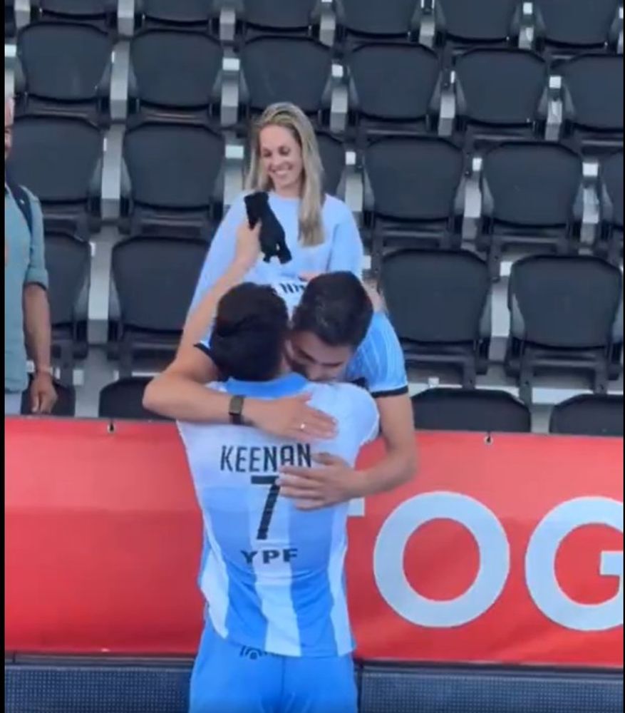 Nicolás Keenan, el jugador de Los Leones