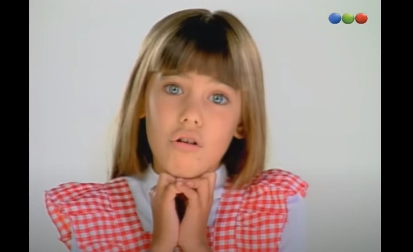 Daniella Mastricchio durante su infancia.