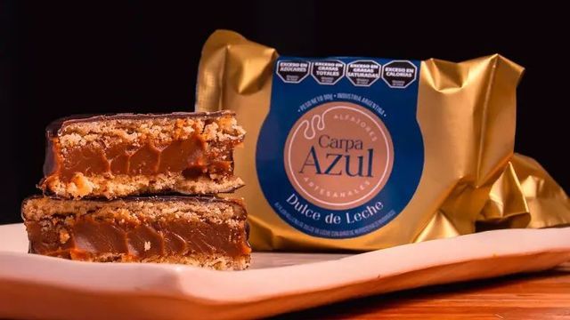 Alfajor Carpa Azul.