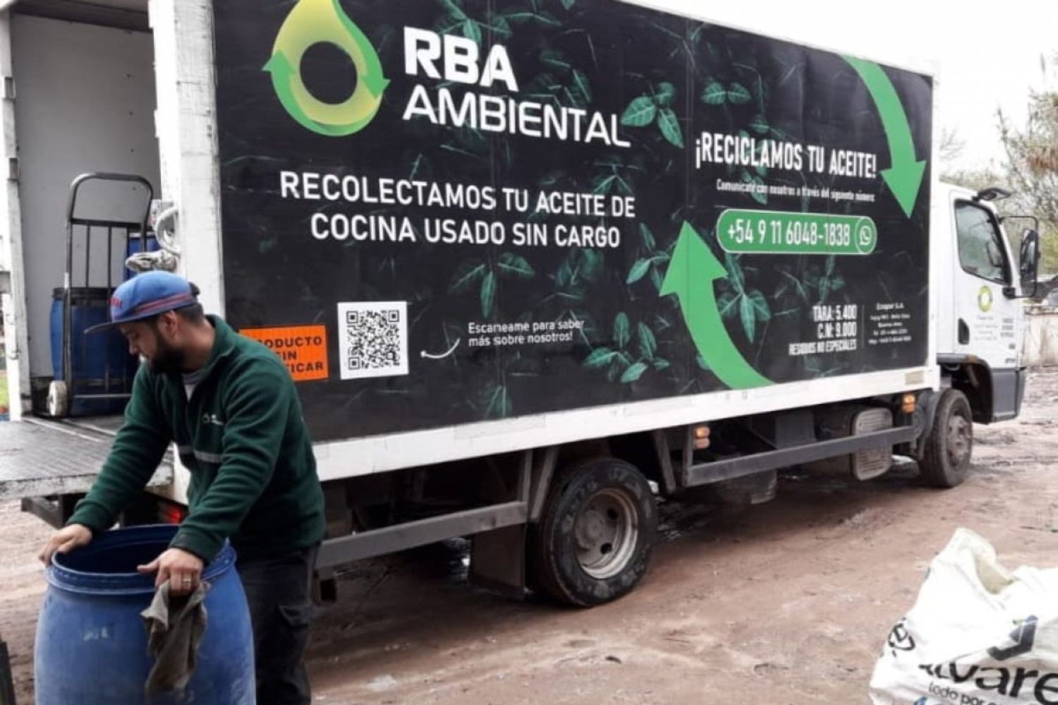 Aceite vegetal usado Gchú.