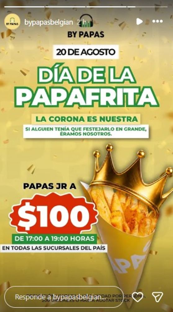 Día Mundial de la Papa Frita 2026: qué promociones tienen McDonald's Burger King, Mostaza y más