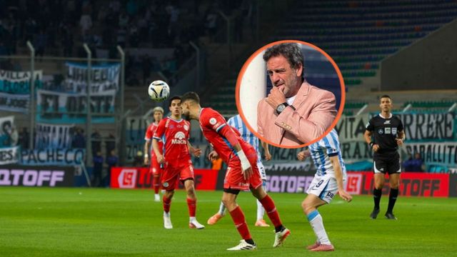 El comentario del periodista sobre el gol anulado a Belgrano.