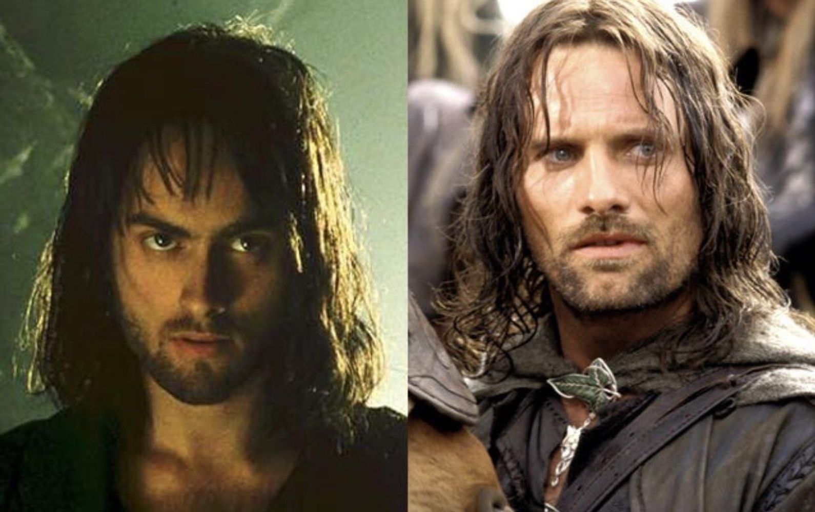 Stuart Townsend y Viggo Mortensen.