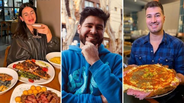 Cuánto cobran los influencers gastronómicos. De izquierda a derecha: BA.EAT, Panza Llena, El inglés glotón.