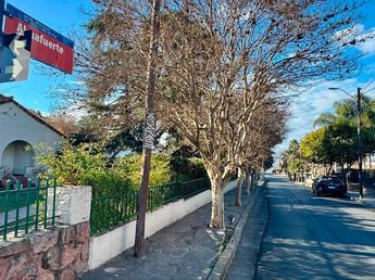 Finalizó la repavimentación de calle Almafuerte en Villa Suiza